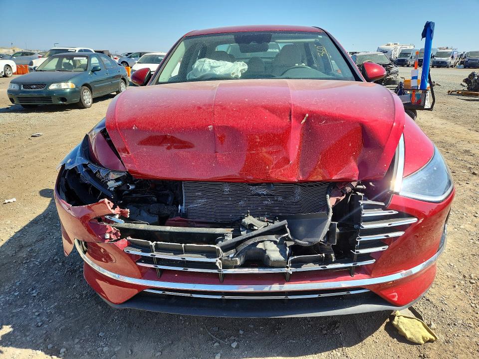 2023 Hyundai Sonata VIN KMHL34JJXPA074139 COPART salvage auction — FRONT END, CA - SALVAGE CERTIFICATE, sold $3,750 on 2026-07-24 (photo 5)