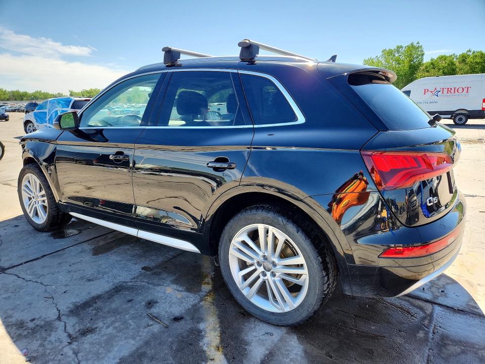 2018 Audi Q5 VIN WA1BNAFY7J2137580 COPART salvage auction — FRONT END, Al - Cert Of Title-Salvage Title, sold $6,500 on 2026-07-22 (photo 2)