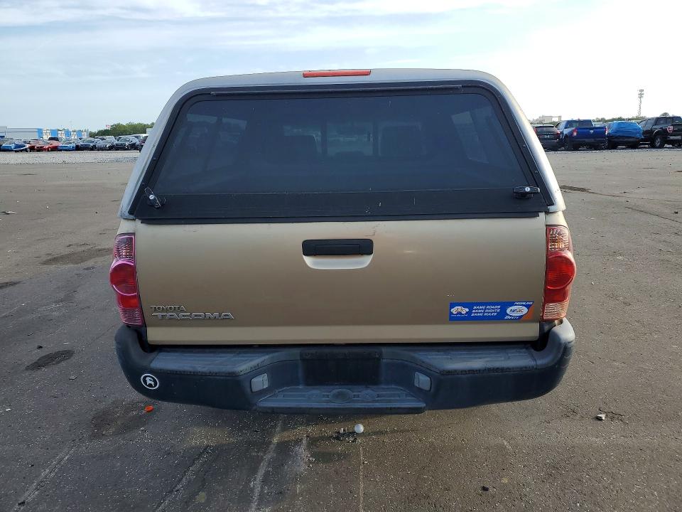 2006 Toyota Tacoma VIN 5TENX22N56Z198699 COPART salvage auction — REAR END, Mt - Certificate Of Title, sold $3,600 on 2026-07-06 (photo 6)