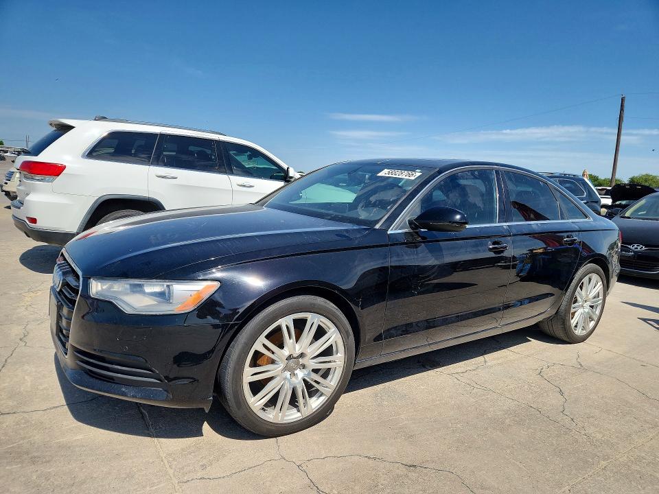 2013 Audi A6 VIN WAUDFAFC6DN152409 COPART salvage auction — FRONT END, Mt - Certificate Of Title, sold $250 on 2026-07-30 (photo 1)