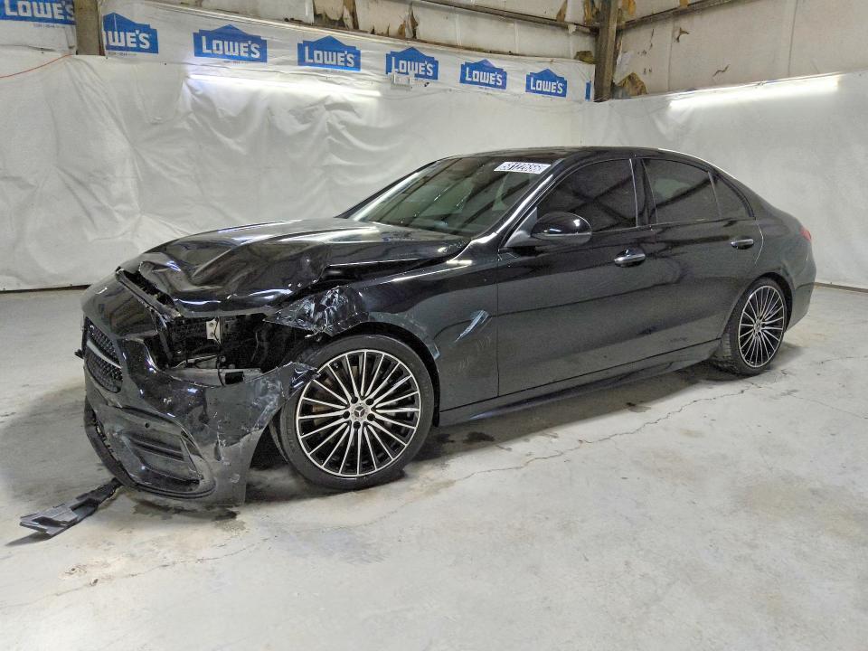 2023 Mercedes-benz C class VIN W1KAF4GB1PR121178 COPART salvage auction — FRONT END, Tn - Certificate Of Title, sold $14,100 on 2026-07-09 (photo 1)