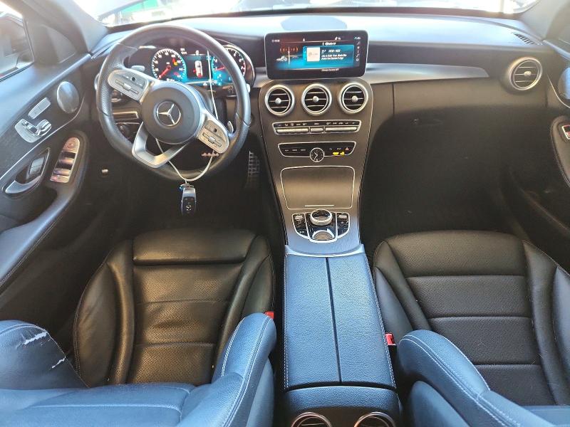 2020 Mercedes-benz C-klasse VIN W1KWF8EB3LR579783 COPART salvage auction — FRONT END, Ca - Salvage Certificate, sold $10,500 on 2026-07-30 (photo 8)