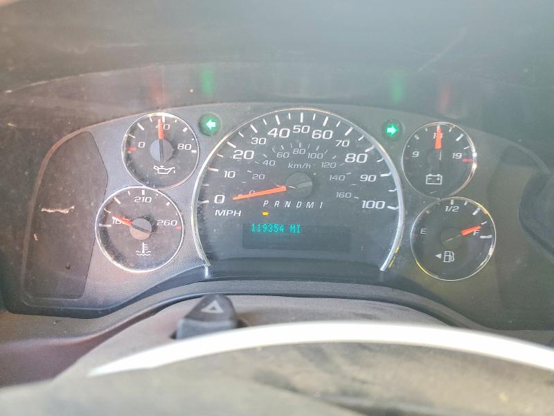 2012 Chevrolet Express 2500 VIN 1GCWGFCBXC1124166 COPART salvage auction — FRONT END, Ca - Dis/Dlr/Exp Only Clean Title, sold $200 on 2026-07-08 (photo 9)