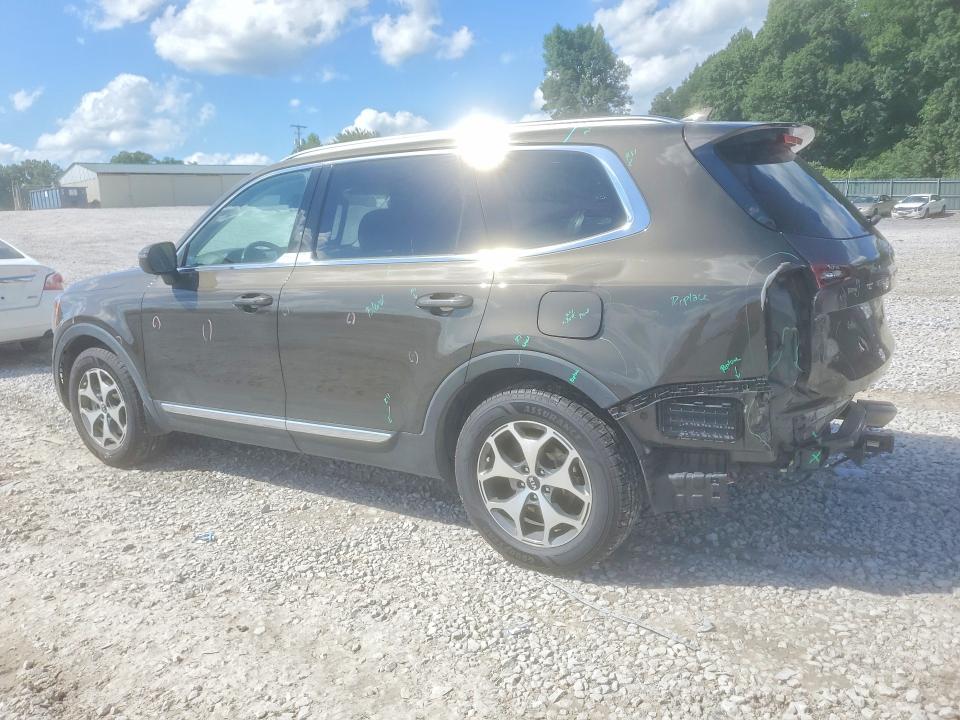 2020 Kia Telluride VIN 5XYP34HC1LG019554 COPART salvage auction — REAR END, Tn - Salvage Certificate, sold $175 on 2026-07-21 (photo 2)