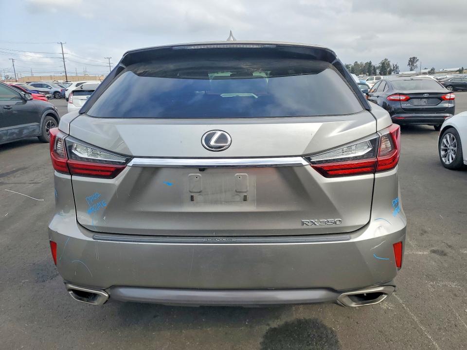 2017 Lexus Rx 350 VIN 2T2ZZMCA9HC036503 COPART salvage auction — FRONT END, CA - SALVAGE CERTIFICATE, sold $9,900 on 2026-07-16 (photo 6)