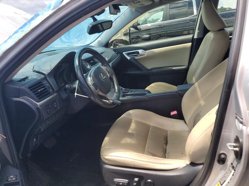 2011 Lexus Ct VIN JTHKD5BH9B2038569 COPART salvage auction — FRONT END, Sc - Cert Of Title-Salvage, sold $1,700 on 2026-07-06 (photo 7)