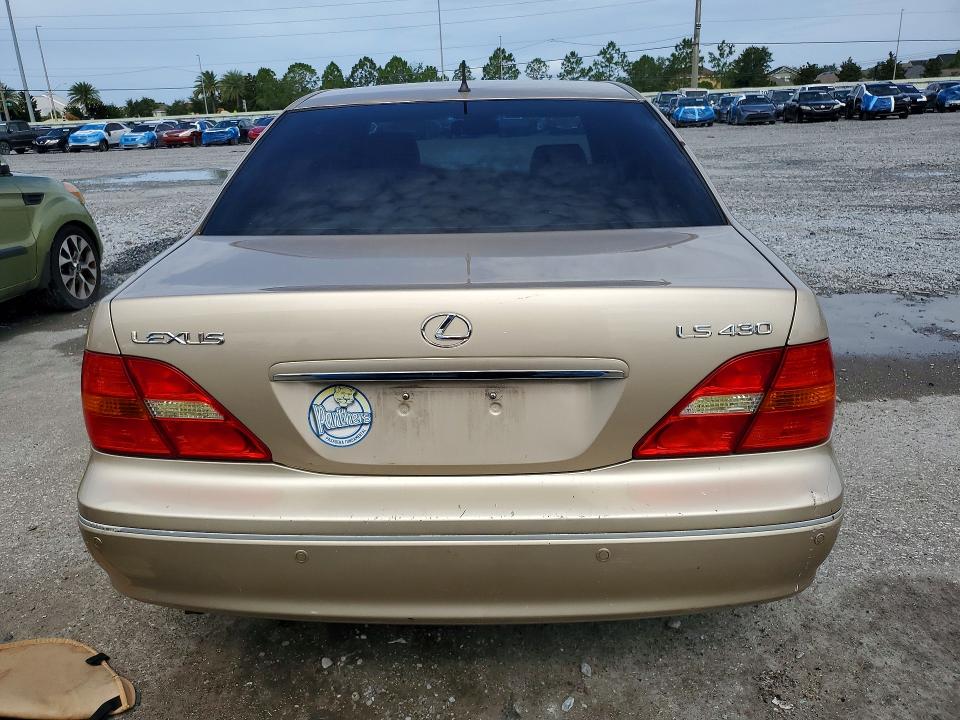 2003 Lexus Ls 430 VIN JTHBN30F030094092 COPART salvage auction — FRONT END, FL - CERT OF TITLE SLVG REBUILDABLE, sold $375 on 2026-07-17 (photo 6)