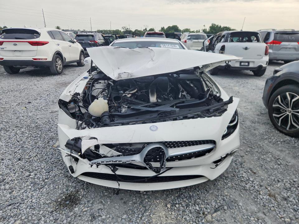 2017 Mercedes-benz Sl-class VIN WDDJK7DA2HF043313 COPART salvage auction — FRONT END, FL - CERT OF TITLE SLVG REBUILDABLE, sold $23,100 on 2026-07-10 (photo 5)