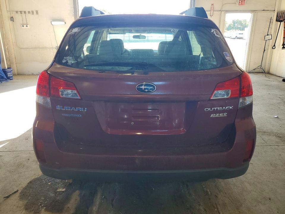 2011 Subaru Outback VIN 4S4BRBAC1B3352181 COPART salvage auction — HAIL, Ny - Certificate Of Title, sold $725 on 2026-07-06 (photo 6)