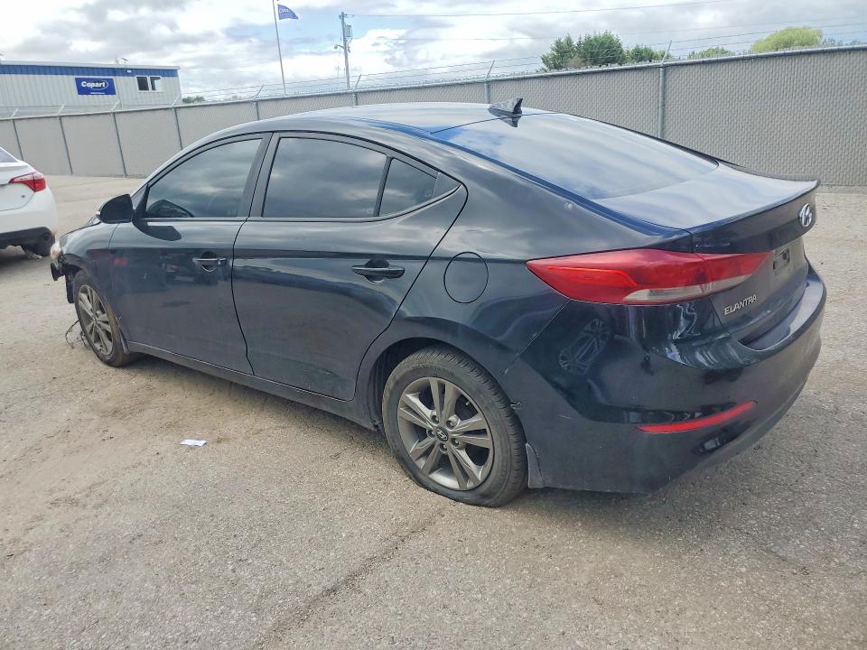 2017 Hyundai Elantra VIN KMHD84LF2HU129522 COPART salvage auction — FRONT END, On - Permit No Brand - Unfit, sold $2,100 on 2026-07-28 (photo 2)