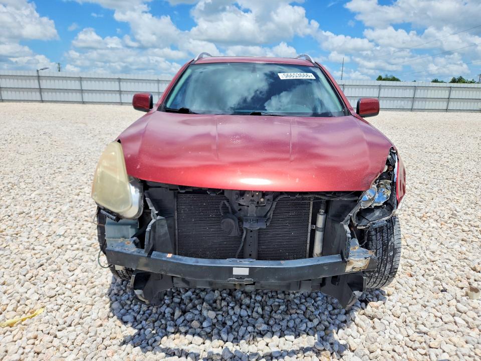 2009 Nissan Rogue sport VIN JN8AS58T79W048183 COPART salvage auction — FRONT END, Tx - Salvage Vehicle Title, sold $300 on 2026-07-02 (photo 5)
