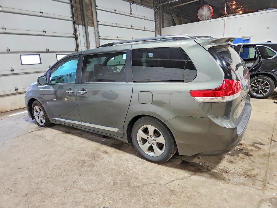 2011 Toyota Sienna VIN 5TDKK3DC4BS079469 COPART salvage auction — MECHANICAL, WV - CERTIFICATE OF TITLE, sold $2,600 on 2026-07-30 (photo 2)