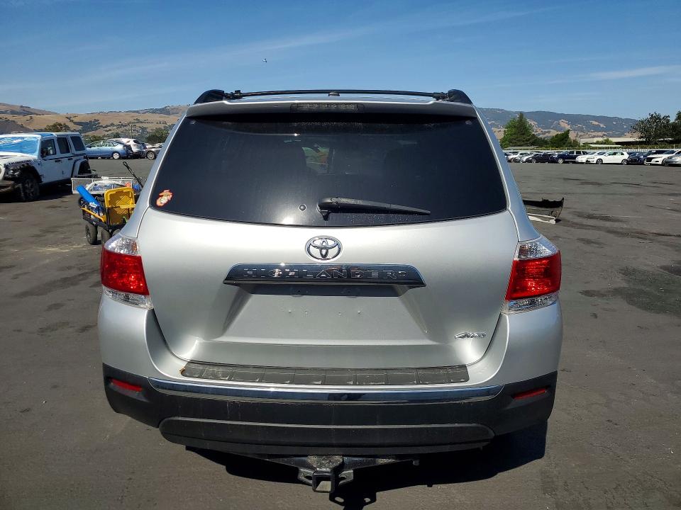 2011 Toyota Highlander VIN 5TDDK3EH6BS089522 COPART salvage auction — SIDE, Ca - Salvage Certificate, sold $2,500 on 2026-07-28 (photo 6)