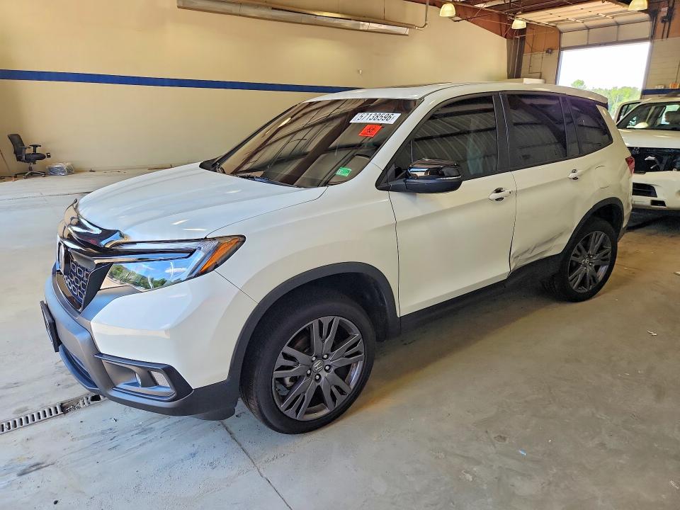 2021 Honda Passport VIN 5FNYF8H55MB042414 COPART salvage auction — SIDE, Va - Cert Of Title - Salvage, sold $10,200 on 2026-07-10 (photo 1)