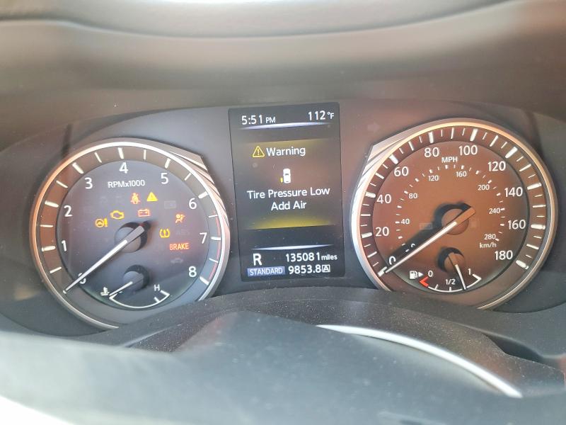 2018 Infiniti Q50 VIN JN1CV7AP0JM241444 COPART salvage auction — FRONT END, Fl - Cert Of Title Slvg Rebuildable, sold $425 on 2026-07-15 (photo 9)