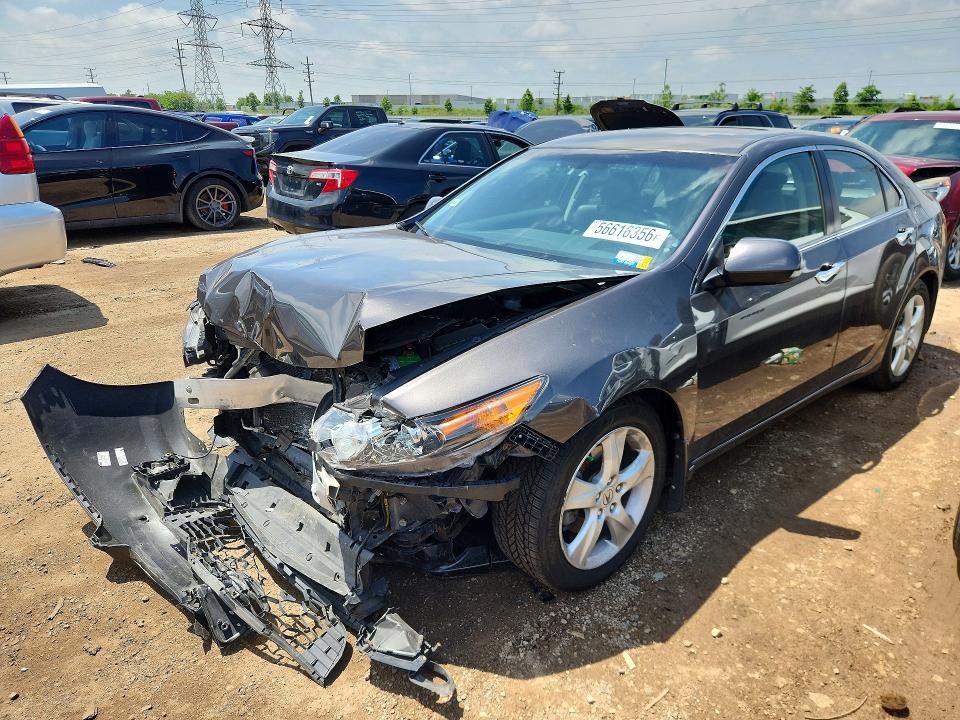 2010 Acura Tsx VIN JH4CU2F68AC010153 COPART salvage auction — FRONT END, Il - Salvage Certificate, sold $350 on 2026-07-16 (photo 1)