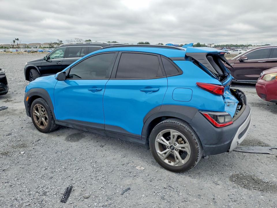 2022 Hyundai VIN KM8K62AB9NU765173 COPART salvage auction — REAR END, Fl - Certificate Of Destruction, sold $2,800 on 2026-07-14 (photo 2)