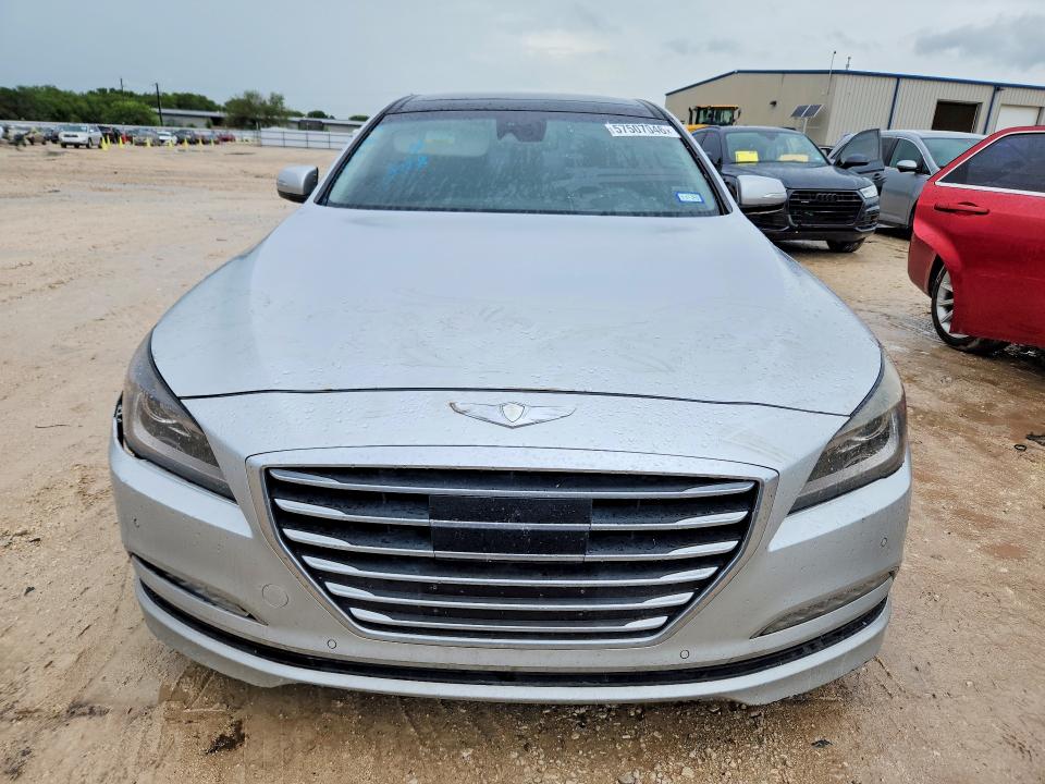 2015 Hyundai Genesis VIN KMHGN4JF9FU067154 COPART salvage auction — REAR END, Tx - Certificate Of Title (P), sold $2,000 on 2026-07-09 (photo 5)