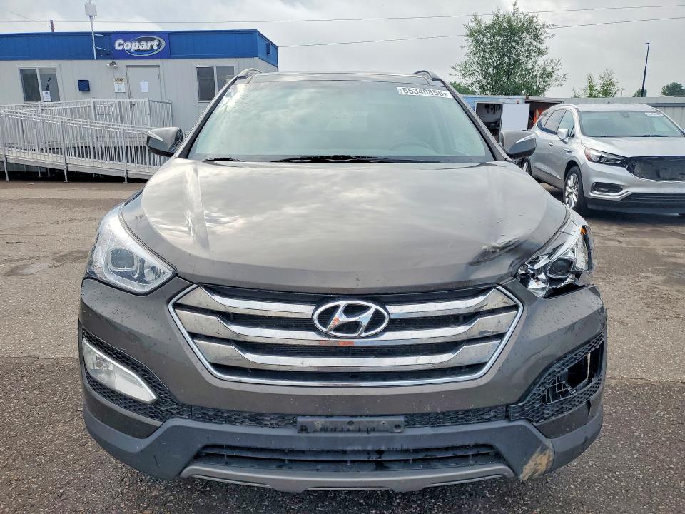 2014 Hyundai Santa fe VIN 5XYZUDLB7EG194477 COPART salvage auction — FRONT END, Mn - Cert Of Title-Salvage, sold $1,150 on 2026-07-23 (photo 5)