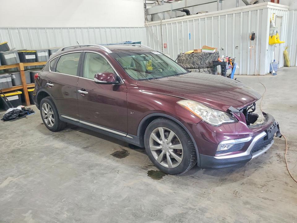2017 Infiniti VIN JN1BJ0RR8HM402685 COPART salvage auction — FRONT END, Ny - Mv-907A Salvage Certificate, sold $725 on 2026-07-20 (photo 4)