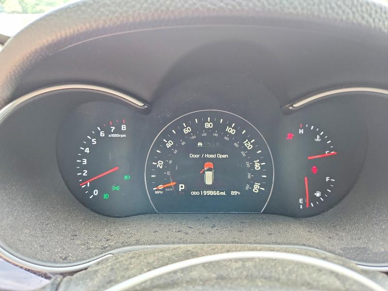 2014 Kia Sorento VIN 5XYKWDA77EG528677 COPART salvage auction — REAR END, Nc - Salvage Certificate Of Title, sold $1,000 on 2026-07-31 (photo 9)