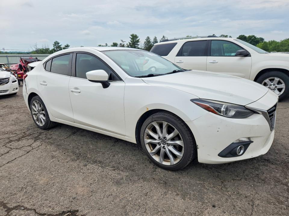 2014 Mazda 3 VIN JM1BM1W36E1183183 COPART salvage auction — REAR END, Salvage Title, sold $1,850 on 2026-07-14 (photo 4)