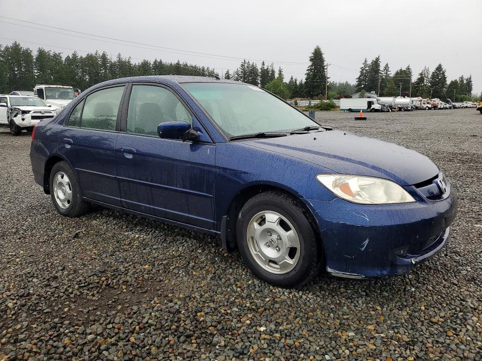 2005 Honda Civic VIN JHMES96645S025557 COPART salvage auction — MINOR DENT/SCRATCHES, WA - VEHICLE CERT OF OWNERSHIP-TITL, sold $325 on 2026-07-17 (photo 4)