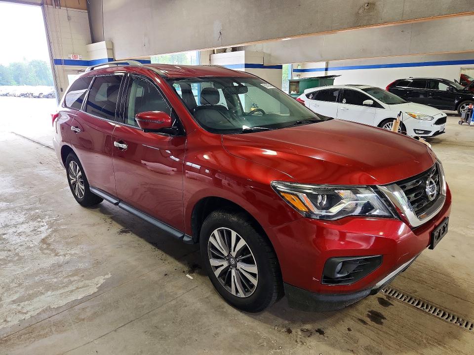 2017 Nissan Pathfinder VIN 5N1DR2MM8HC688528 COPART salvage auction — NORMAL WEAR, Va - Certificate Of Title (P), sold $2,500 on 2026-07-10 (photo 4)