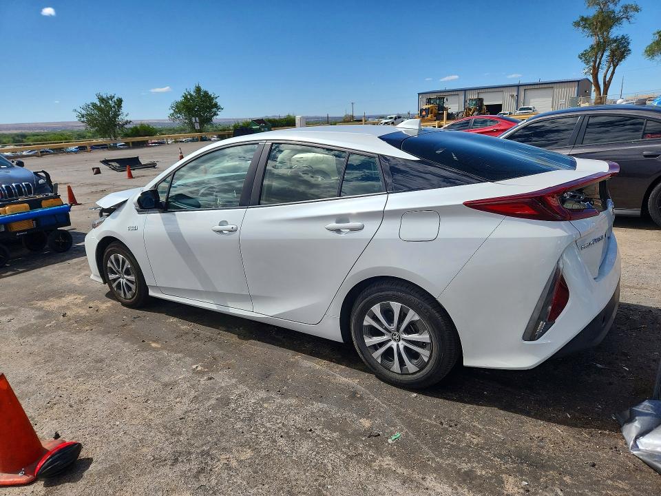 2021 Toyota Prius VIN JTDKAMFP5M3192618 COPART salvage auction — FRONT END, Nm - Cert Of Title-Salvage, sold $5,200 on 2026-07-30 (photo 2)