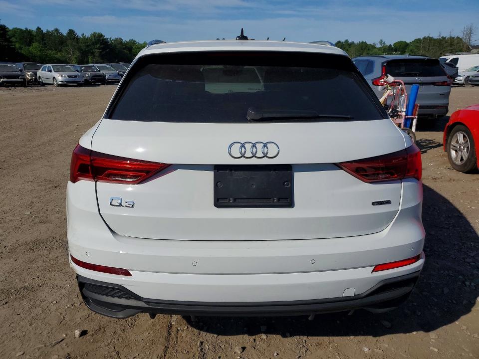2023 Audi Q3 VIN WA1EECF36P1083183 COPART salvage auction — REAR END, Id - Salvage Certificate Of Title, sold $11,800 on 2026-08-17 (photo 6)