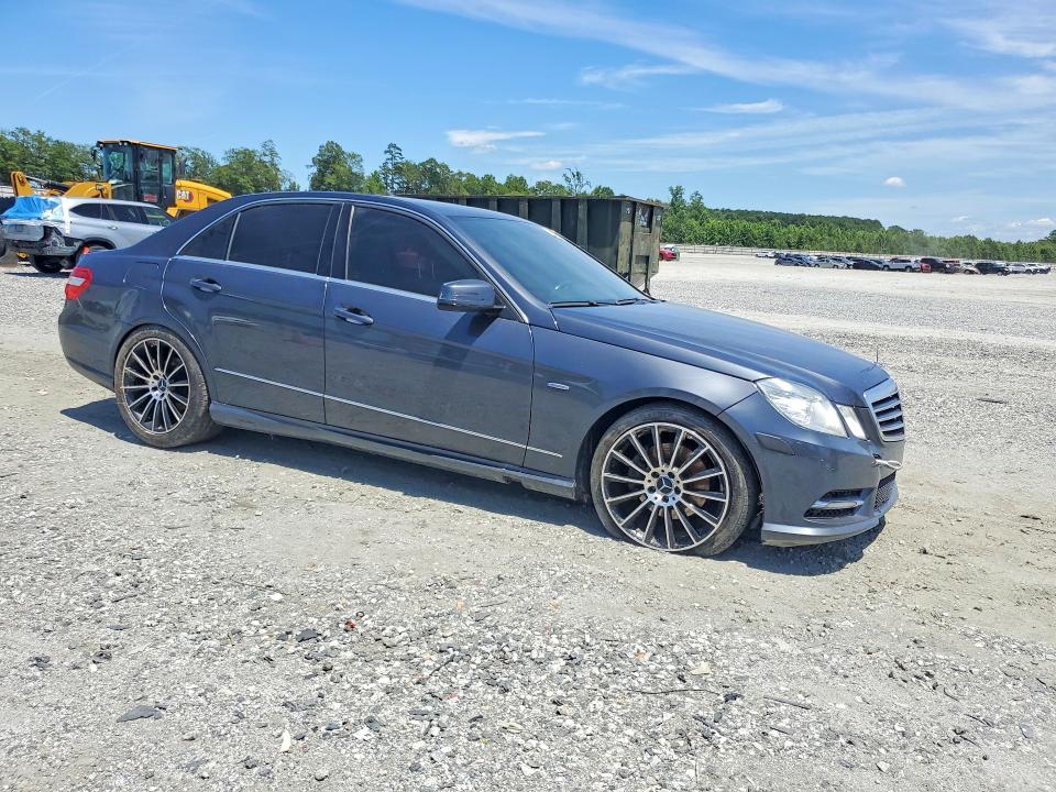 2012 Mercedes-benz E-klasse VIN WDDHF5KB7CA605960 COPART salvage auction — SIDE, Sc - Cert Of Title-Salvage, sold $1,050 on 2026-07-27 (photo 4)