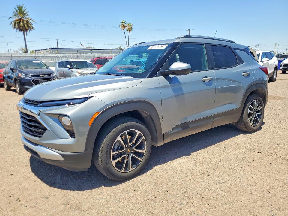 2026 Chevrolet Trailblazer VIN KL79MPSL0TB094513 COPART salvage auction — REAR END, Az - Certificate Of Title (P), sold $8,700 on 2026-07-06 (photo 1)