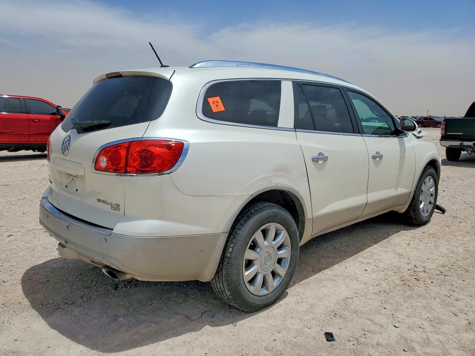 2011 Buick Enclave VIN 5GAKRCED1BJ267299 COPART salvage auction — FRONT END, Tx - Salvage Vehicle Title, sold $425 on 2026-07-22 (photo 3)