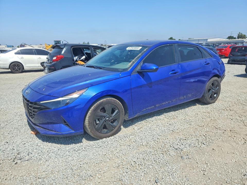 2022 Hyundai Elantra VIN KMHLS4AG3NU348476 COPART salvage auction — REAR END, CA - CERT OF TITLE-LEMON LAW BUYBAC (P), sold $2,700 on 2026-07-17 (photo 1)