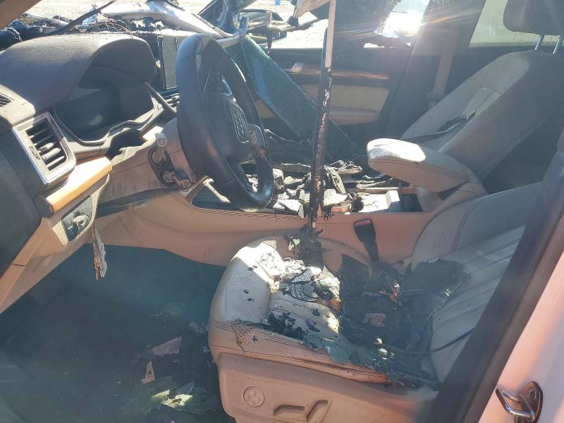 2021 Audi Q5 VIN WA1BAAFY0M2051298 COPART salvage auction — ENGINE BURN, Ny - Mv-907A Salvage Certificate, sold $1,150 on 2026-08-03 (photo 7)