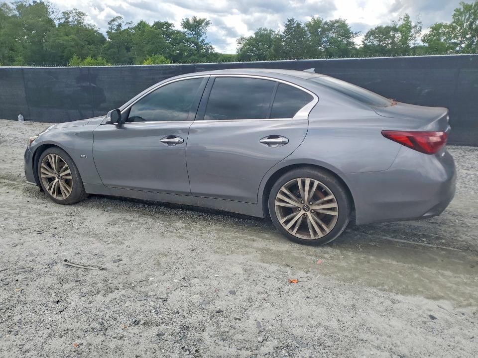 2018 Infiniti VIN JN1EV7AR0JM441184 COPART salvage auction — FRONT END, Ga - Certificate Of Title (P), sold $3,700 on 2026-07-29 (photo 2)