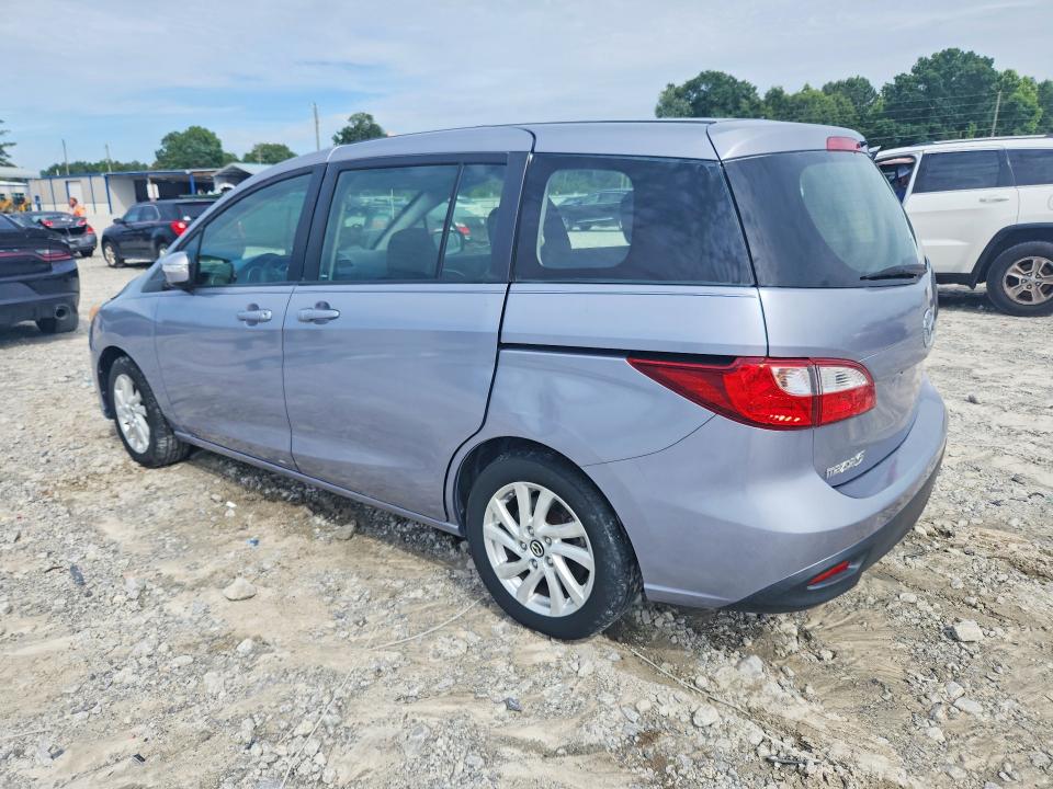 2013 Mazda 5 VIN JM1CW2BLXD0146412 COPART salvage auction — MINOR DENT/SCRATCHES, Ga - Certificate Of Title (P), sold $2,000 on 2026-07-15 (photo 2)