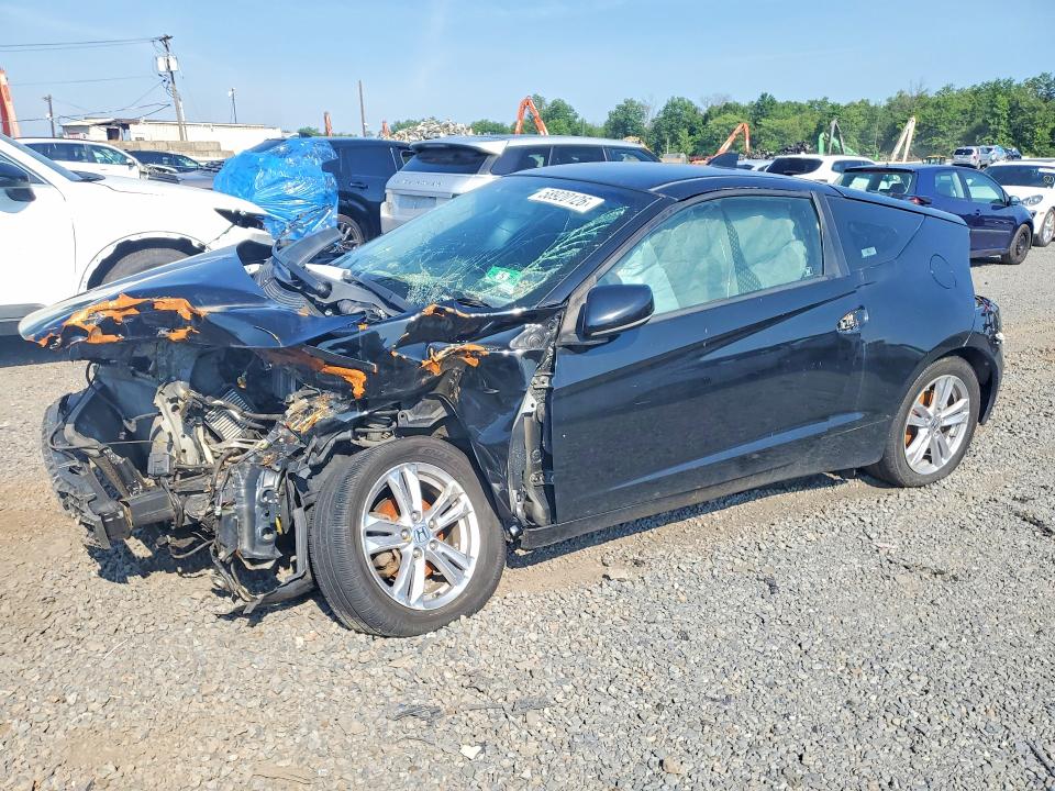 2011 Honda Cr-z VIN JHMZF1D65BS007042 COPART salvage auction — FRONT END, NJ - CERT OF TITLE-SALVAGE, sold $375 on 2026-07-28 (photo 1)