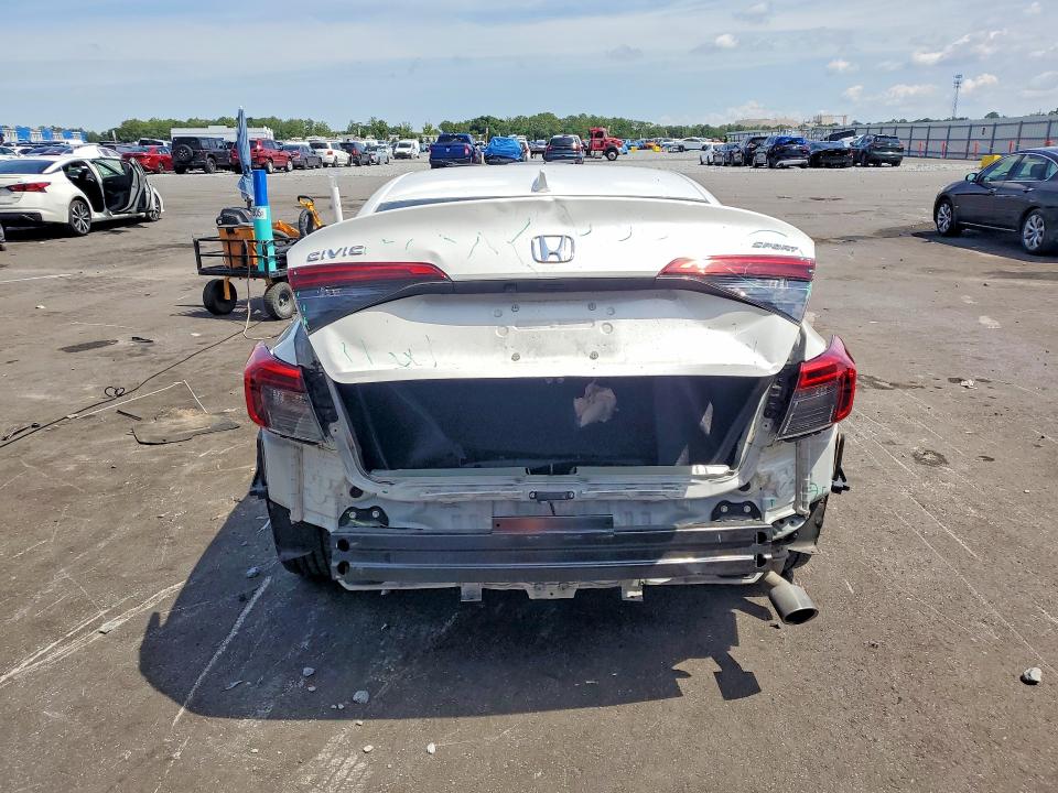 2022 Honda VIN 2HGFE2F54NH606271 COPART salvage auction — REAR END, Fl - Certificate Of Destruction, sold $6,900 on 2026-07-06 (photo 6)