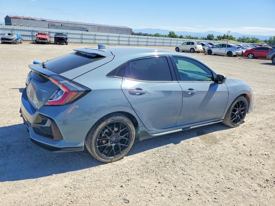 2020 Honda VIN SHHFK7G40LU207109 COPART salvage auction — FRONT END, Ca - Salvage Certificate, sold $3,050 on 2026-07-17 (photo 3)