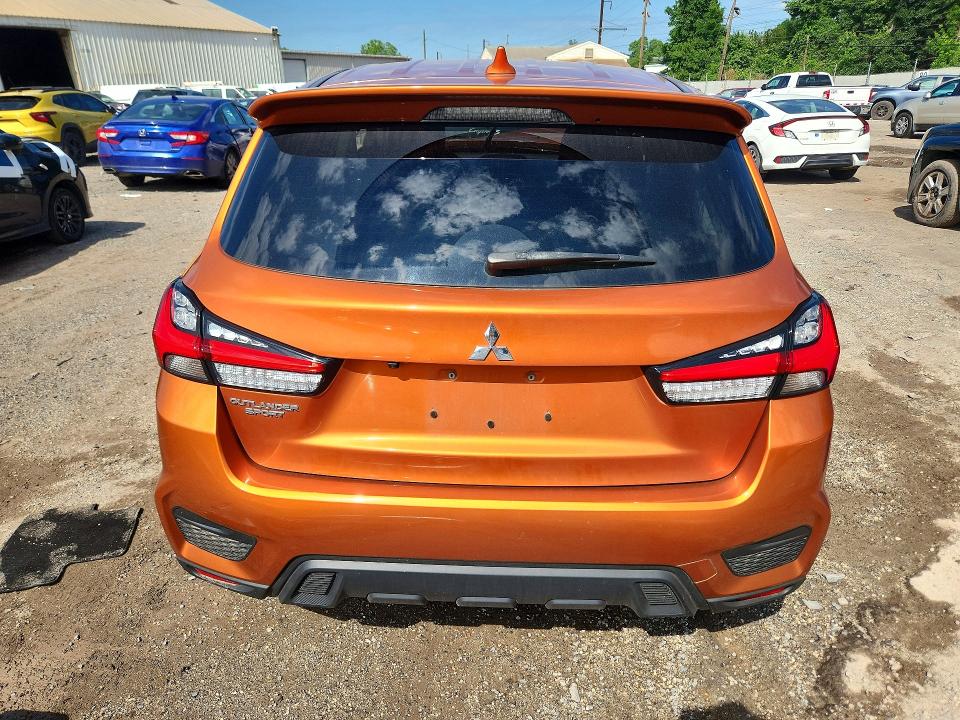 2022 Mitsubishi Outlander VIN JA4APUAU7NU009541 COPART salvage auction — FRONT END, Pa - Certificate Of Salvage, sold $175 on 2026-07-29 (photo 6)