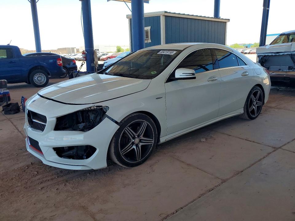 2015 Mercedes-benz VIN WDDSJ4EB7FN187830 COPART salvage auction — FRONT END, Az - Cert Of Title - Salvage, sold $1,850 on 2026-07-23 (photo 1)