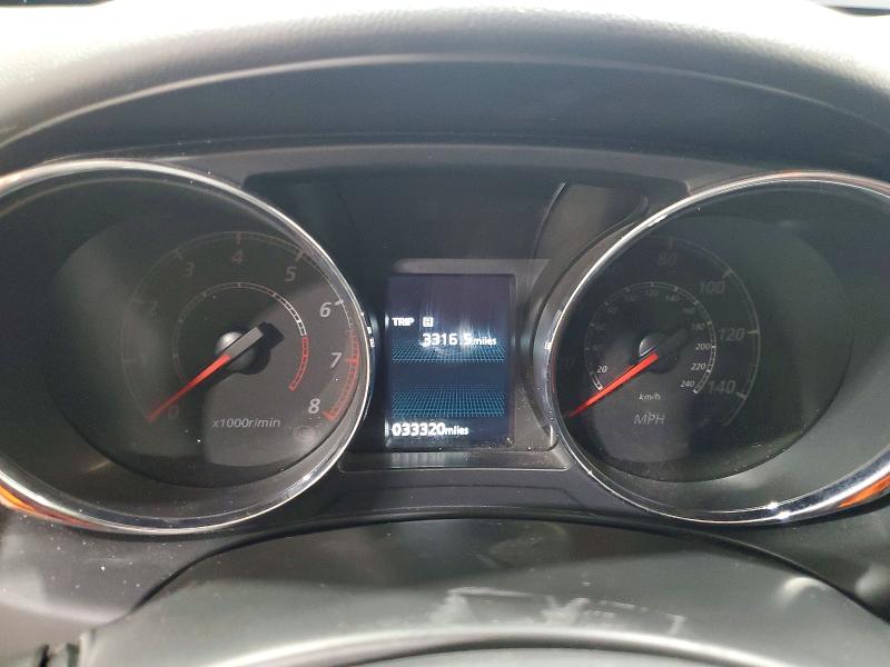 2025 Mitsubishi Outlander sport VIN JA4ARUAU1SU000792 COPART salvage auction — FRONT END, FL - CERT OF TITLE SLVG REBUILDABLE, sold $4,550 on 2026-07-13 (photo 9)