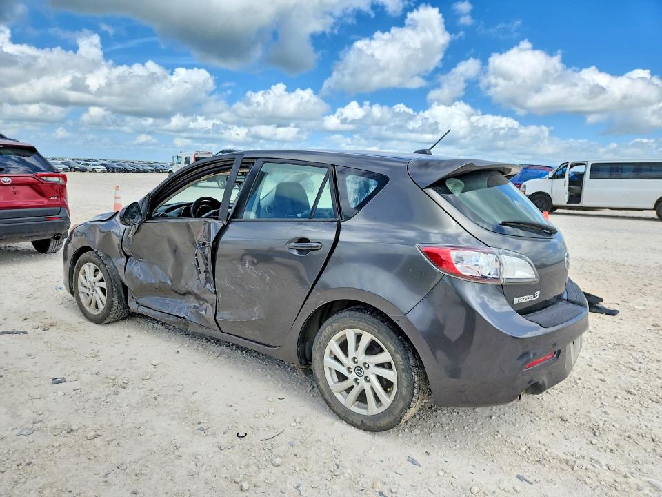 2013 Mazda 3 VIN JM1BL1MP8D1791696 COPART salvage auction — SIDE, Tx - Salvage Vehicle Title, sold $825 on 2026-07-16 (photo 2)