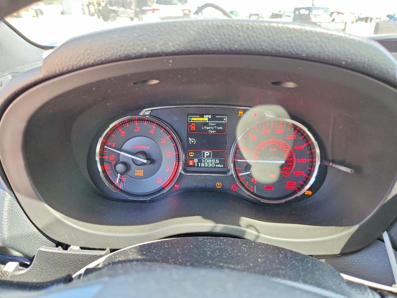 2015 Subaru Wrx VIN JF1VA1G60F8807895 COPART salvage auction — FRONT END, Az - Cert Of Title - Salvage, sold $3,250 on 2026-07-24 (photo 9)
