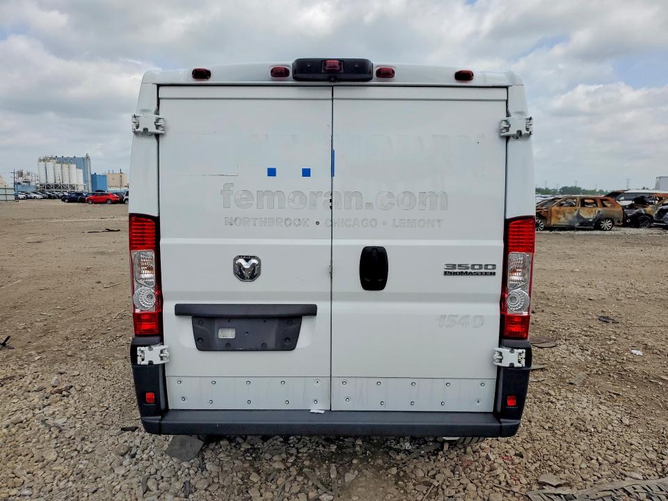 2024 Ram Promaster 3500 VIN 3C6MRVWG7RE154807 COPART salvage auction — FRONT END, Il - Junking Cert Of A Vehicle, sold $9,600 on 2026-07-29 (photo 6)