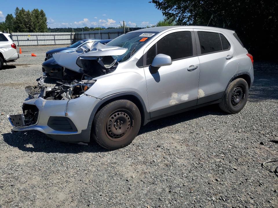 2018 Chevrolet VIN KL7CJKSB6JB573007 COPART salvage auction — FRONT END, Wa - Bill Of Sale, sold $300 on 2026-07-06 (photo 1)