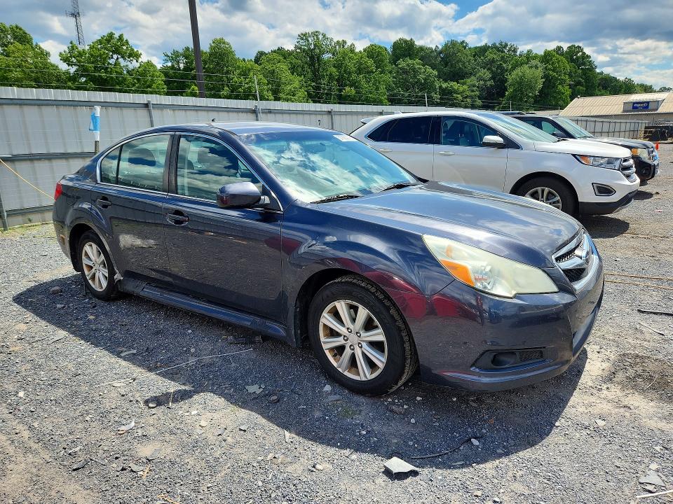 2012 Subaru VIN 4S3BMBA69C3036543 COPART salvage auction — SIDE, PA - CERTIFICATE OF SALVAGE, sold $375 on 2026-07-02 (photo 4)