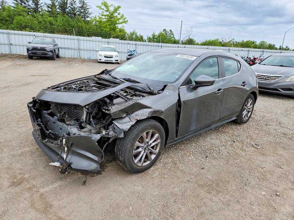 2021 Mazda 3 VIN JM1BPAK70M1326353 COPART salvage auction — FRONT END, On - Permit Salvage, sold $2,150 on 2026-07-09 (photo 1)