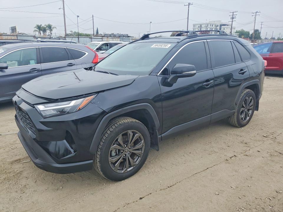 2023 Toyota Rav 4 VIN JTMB6RFV3PD083067 COPART salvage auction — FRONT END, Ca - Salvage Certificate (P), sold $13,900 on 2026-07-13 (photo 1)